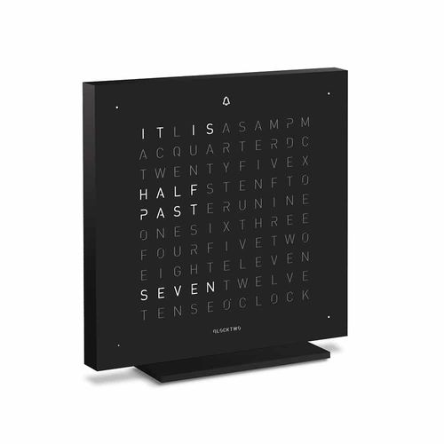Qlocktwo Touch Black Metal Edition